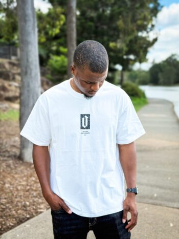 whatever makes you happy white t-shirt