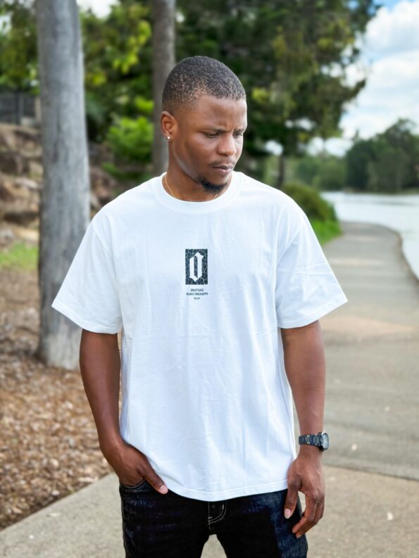 whatever makes you happy white t-shirt